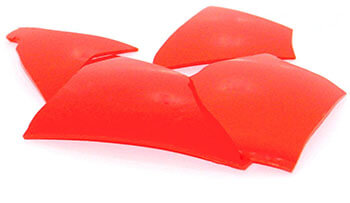 068 RW - opal light red - Opaque, striking color, lead free