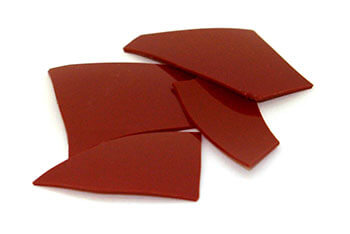 125 RW - oxblood - Opaque, striking color, lead free