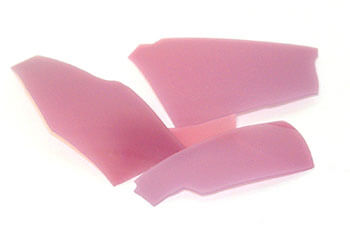 300 RW - pink opal leadfree - Opaque, striking color, lead free
