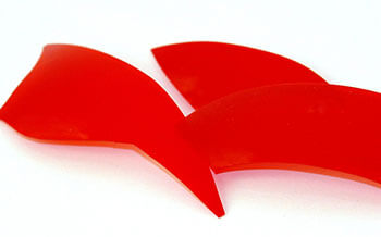 314 RW - tornado red - Opaque, striking color, lead free