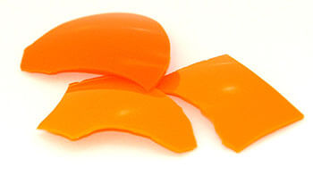 721 RW - orange yellow - Opaque, striking color, lead free