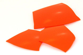 722 RW - light orange - Opaque, striking color, lead free